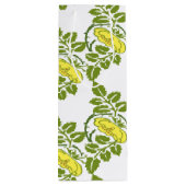  bloemkool voor behangselpapier wijn cadeautas (Achterkant)