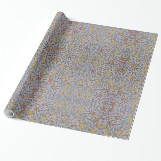  bloemkool William Morris Fruitwerkpapier Cadeaupapier (Uitgerold)