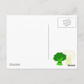 bloemkoolbos briefkaart (Achterkant)