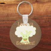bloemkoolbos sleutelhanger (Voorkant)