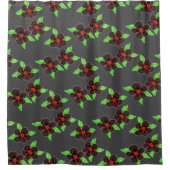 Bloemkoolgrijs douchegordijn (Voorkant)