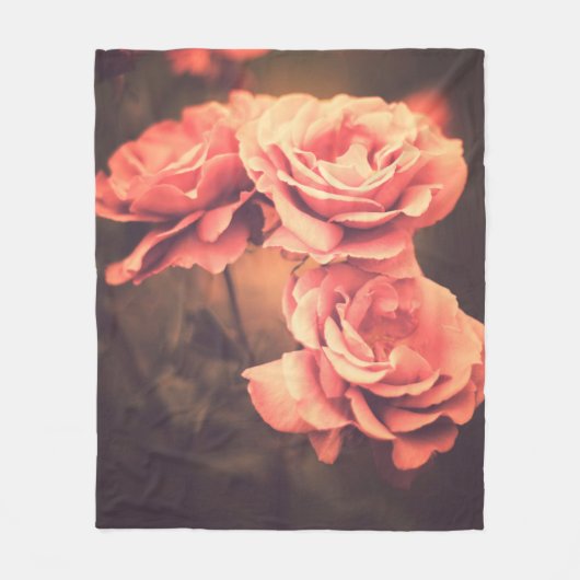 bloemkoolzaad, bloem, roos, antiek, bc fleece deken (Voorkant)