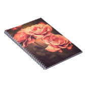 bloemkoolzaad, bloem, roos, antiek, bc notitieboek (Rechterzijde)