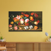 Bloemkorf, 1625 canvas afdruk (Insitu (Woonkamer))