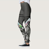 bloemkousen leggings (Links)