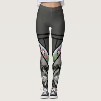 bloemkousen leggings