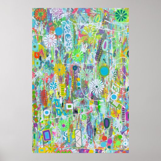 Bloemkracht 24 x 36 Poster (Voorkant)