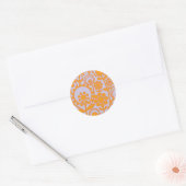 bloemkracht 3 ronde sticker (Envelop)
