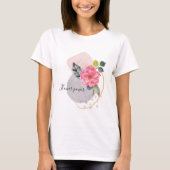 Bloemkracht Bloemen Collage T-shirt (Voorkant)