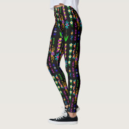 Bloemkracht Boheemse grillige Leggings