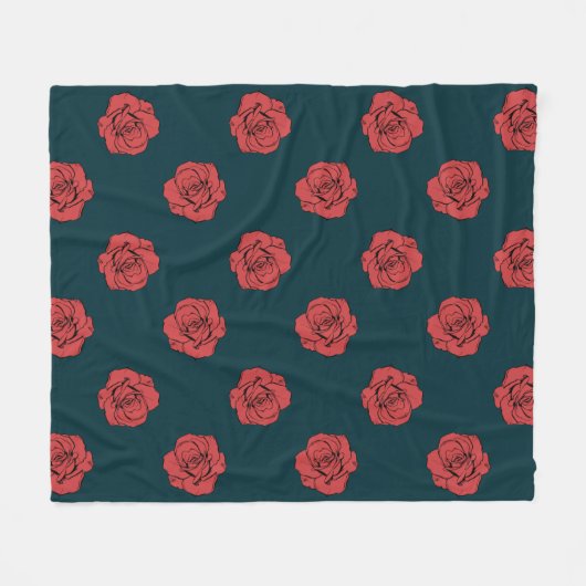 bloemkracht | FP-03 | Fleece Deken (Voorkant (Horizontaal))