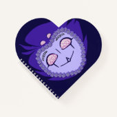 Bloemkracht Stolas Goetia Hart Notitieboek (Voorkant)