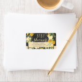 BLOEMKRANS CHALKBOARD BABY SHOWER LABELS (Insitu)