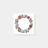 "Bloemkrans" Post het briefje, plaknotities. Post-it® Notes (Voorkant)