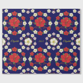 Bloemkroon. B RH&YF Cadeaupapier (Vlak)