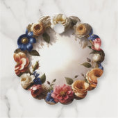 Bloemkroon Bedankjes Labels (Voorkant)