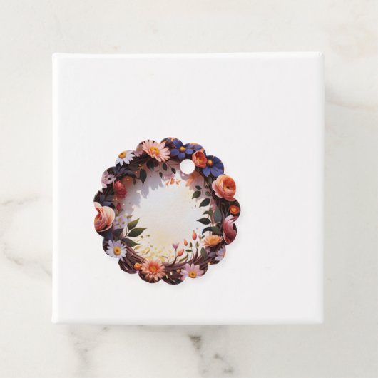 Bloemkroon Bedankjes Labels (In situ)