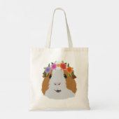 Bloemkroon Guinee PIg Tote Bag (Achterkant)
