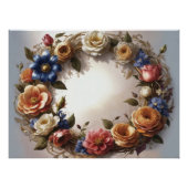 Bloemkroon Perfect Poster (Voorkant)