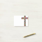 Bloemkruis Post-it® Notes (Op bureau)