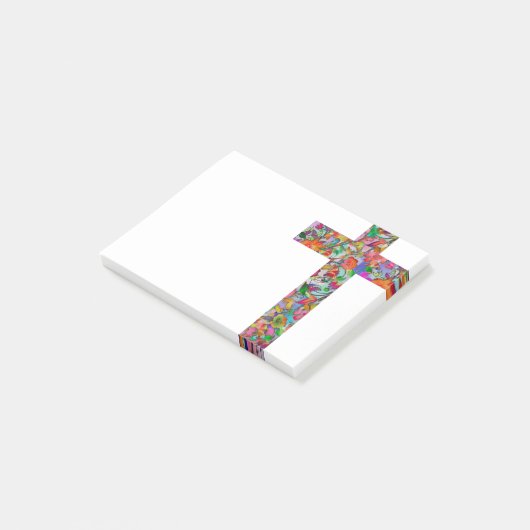 Bloemkruis Post-it® Notes (Schuin)
