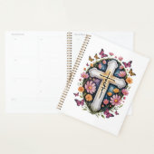 Bloemkruis van het geloof planner (Display)
