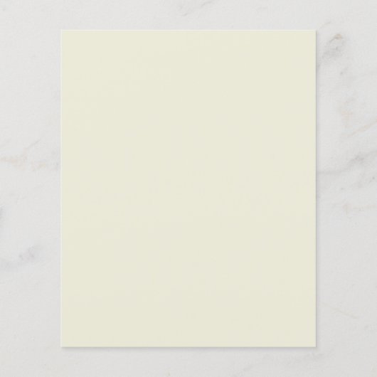 Bloemkruising tweeling salie groen Doopsel uitnodi (Achterkant)