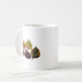 bloemkunst bladeren koffiemok (Voorkant links)
