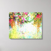 Bloemkunst Canvas Afdruk (Voorkant)