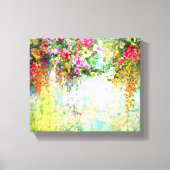 Bloemkunst Canvas Afdruk (Voorkant)