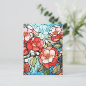 Bloemkunst Feestdagenkaart (Staand voorkant)