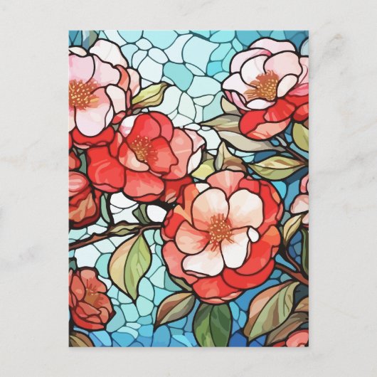Bloemkunst Feestdagenkaart (Voorkant)