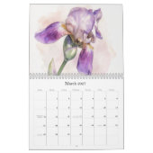 Bloemkunst Kleurrijke Bloemen Kalender (Mar 2027)