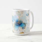 Bloemkunst  koffiemok (Voorkant rechts)