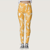 Bloemkunst patroon vol leggings (Voorkant)