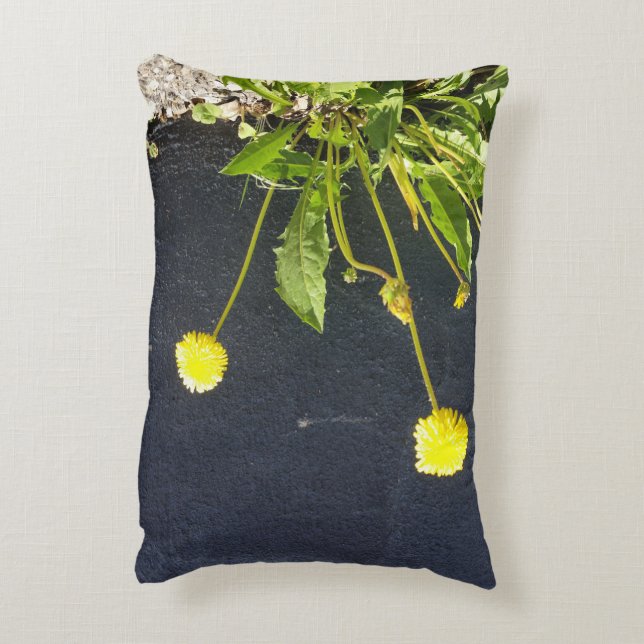 bloemkussen decoratief kussen (Achterkant (Verticaal))