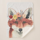 Bloemkweekforestvos Sherpa Deken (Voorkant)