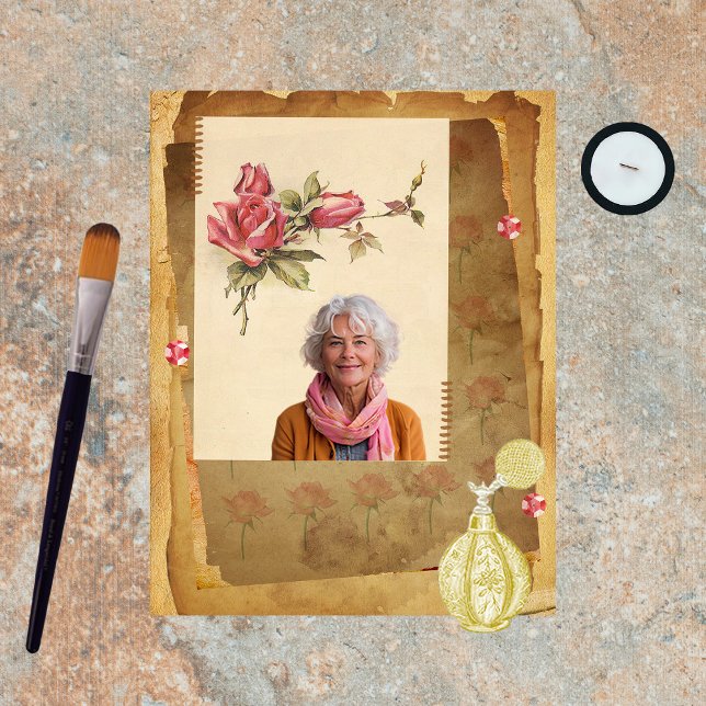  bloemlagen plakboek papier (Creator heeft geüpload)