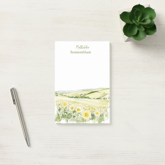 Bloemlandschap weiland post-it® notes (Kantoor)