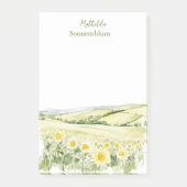 Bloemlandschap weiland post-it® notes (Voorkant)