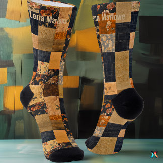 Bloemlappendeken Sokken – Custom Artistic Design