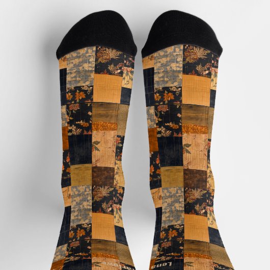 Bloemlappendeken Sokken – Custom Artistic Design (Top)