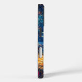 Bloemlasser-Abstracte laskunst Vibrant Case-Mate iPhone Case (Achterkant / Rechts)