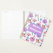 Bloemleraar Naam/Graad Kleurrijk Planner (Display)