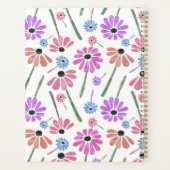 Bloemleraar Naam/Graad Kleurrijk Planner (Achterkant)