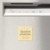 Bloemleraar zeggen magneet (Insitu (Vaatwasser))