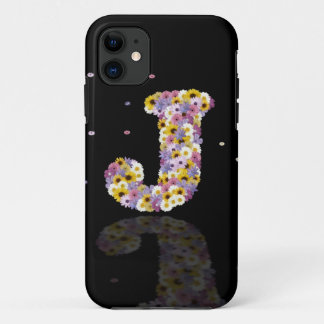 Bloemletter J Case-Mate iPhone Case