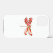 Bloemlibel met juwelen sakura Case-Mate iPhone case (Achterkant (horizontaal))