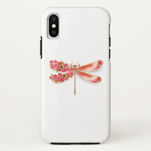 Bloemlibel met sieraden sakura Case-Mate iPhone case (Achterkant)
