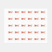 Bloemlibel met sieraden sakura labels (Vel)